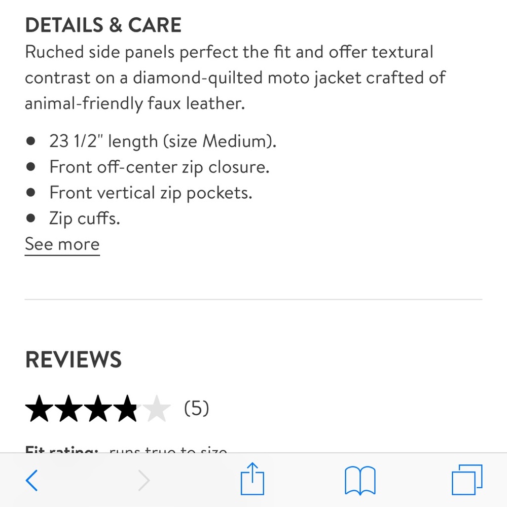 Stella + Lorenzo Quilted Jacket - Picture 7 of 7